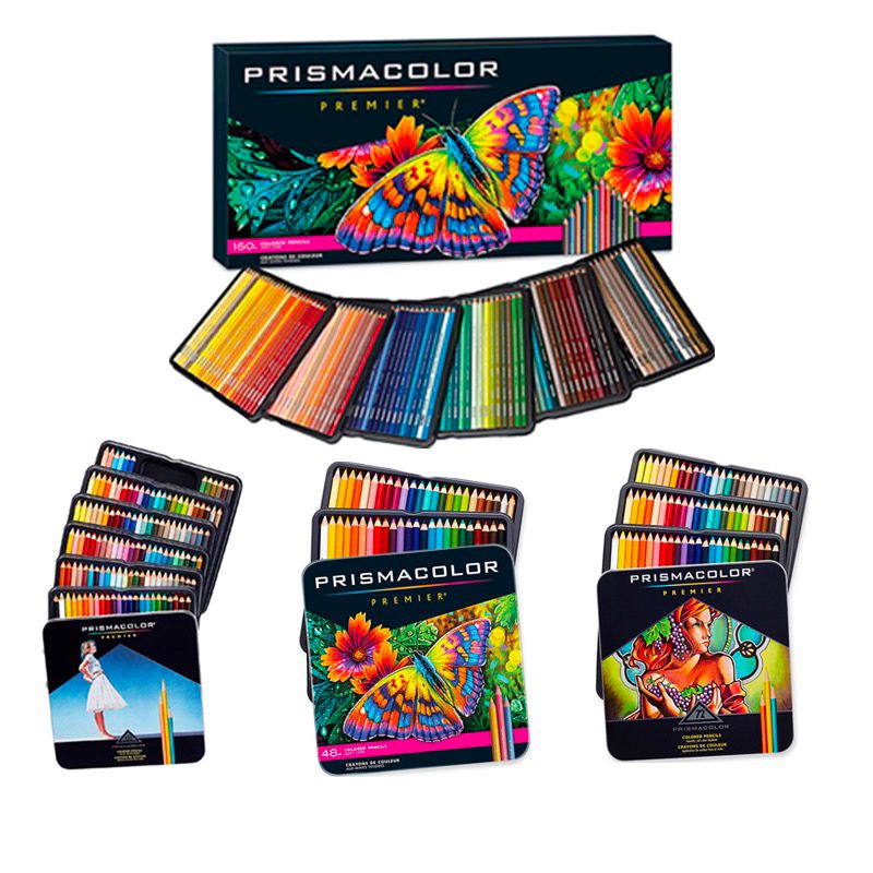 미국  Prismacolor 프리미어 132 150 72 lapis Lightfast 드로잉 연필 cor 초상화 피부 유성 연필 아티스트 sanford pencil